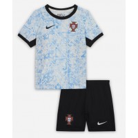 Camiseta Portugal Visitante Equipación para niños Eurocopa 2024 manga corta (+ pantalones cortos)